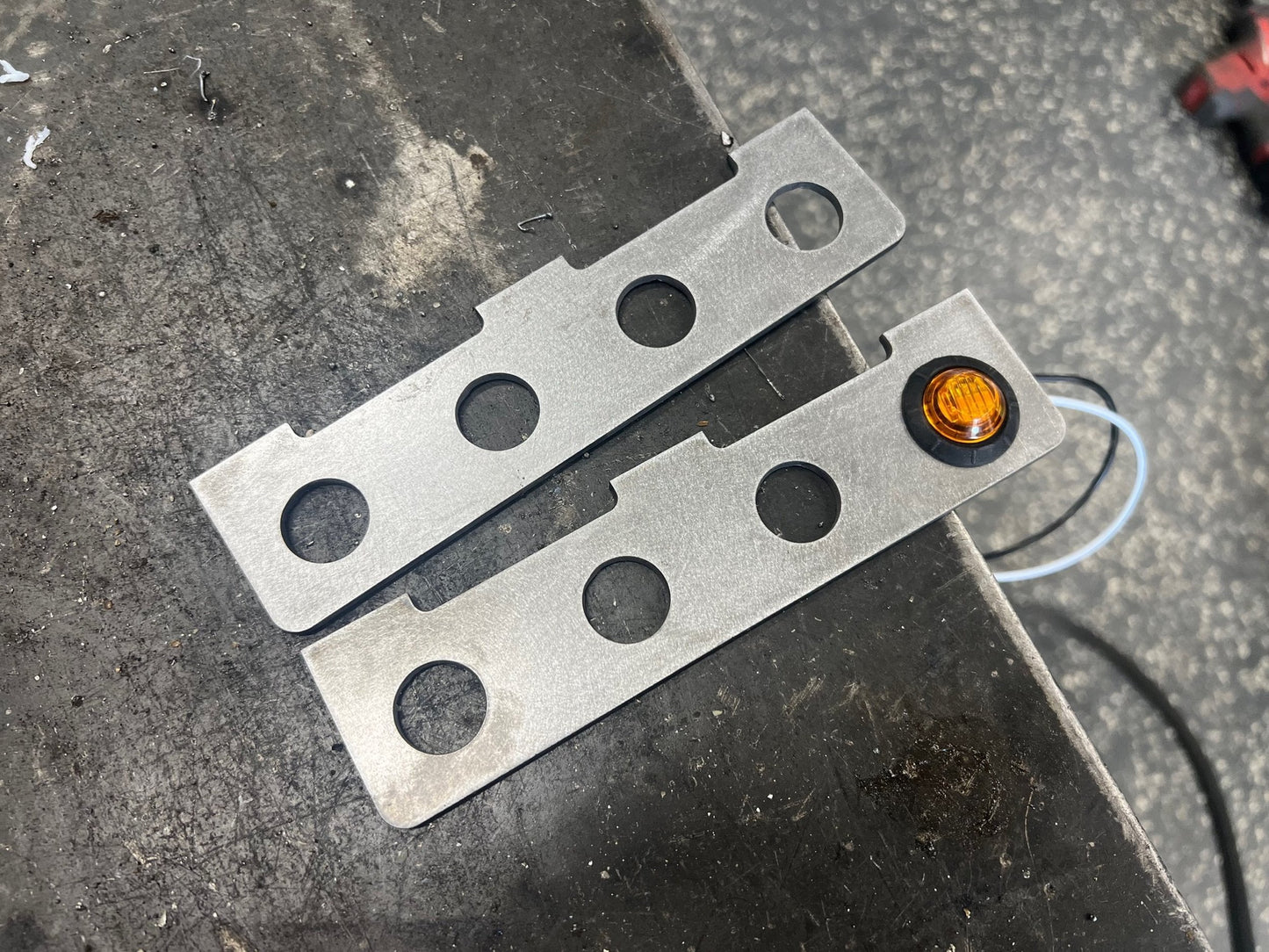 Tube Bumper Blinker Brackets