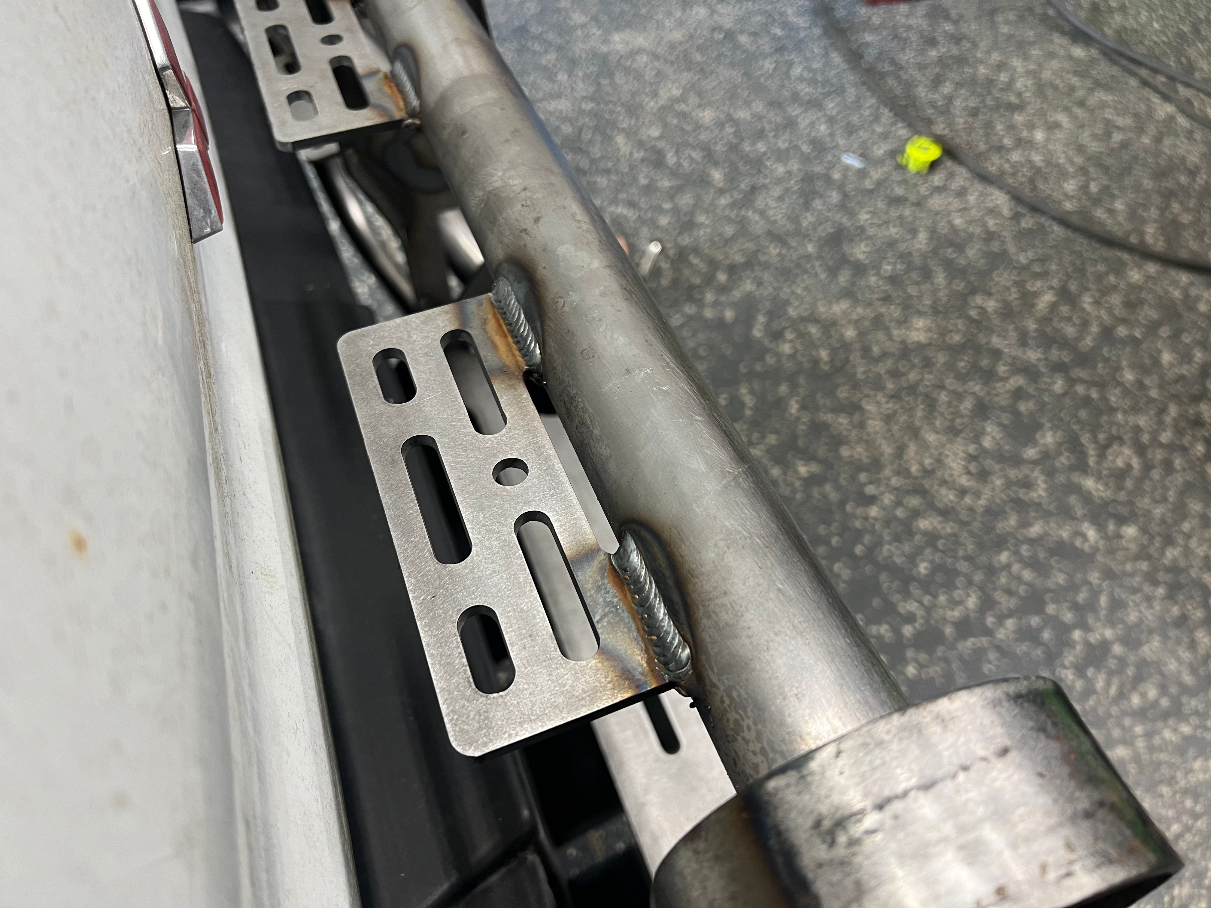 Bumper Light Tabs - Weld On | JC Customs Metal Fab
