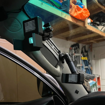 GX470 A-Pillar Grab Handle Accessory Mount/Molle Panel