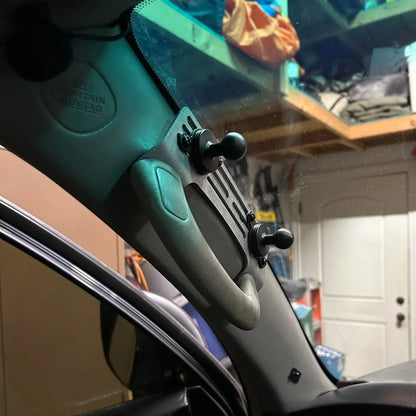 GX470 A-Pillar Grab Handle Accessory Mount/Molle Panel