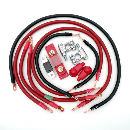 Jeep Cherokee XJ Big 7 Battery Cable Kit (1987-2001)