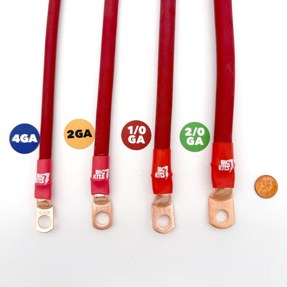 Toyota 4Runner/Pickup Big 7 Battery Cable Kit (Gen 1 - 1984-1989)