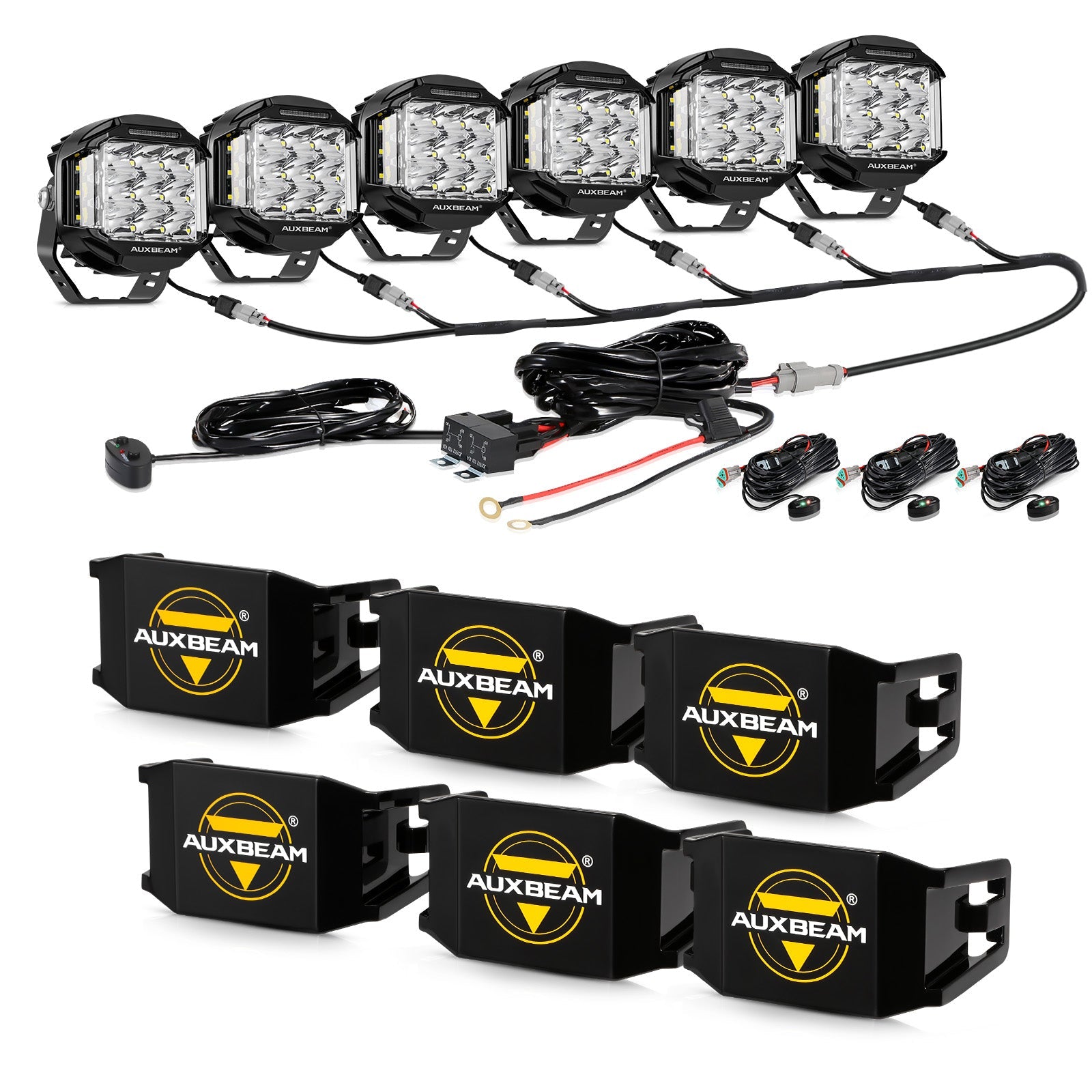 JC Customs V-MAX Shooter Lights | LED Pods with DRL