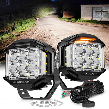 JC Customs V-MAX Shooter Lights | LED Pods with DRL