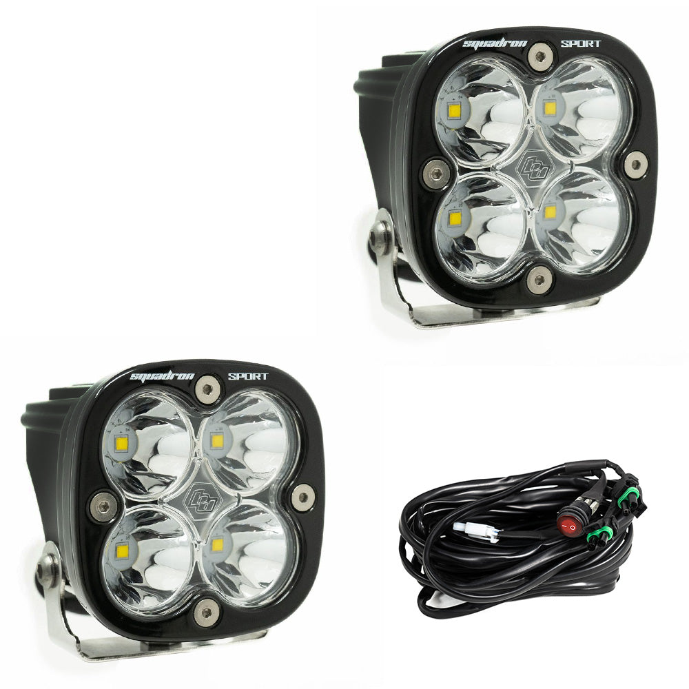 Baja Designs Squadron Sport Series LED Light Pair