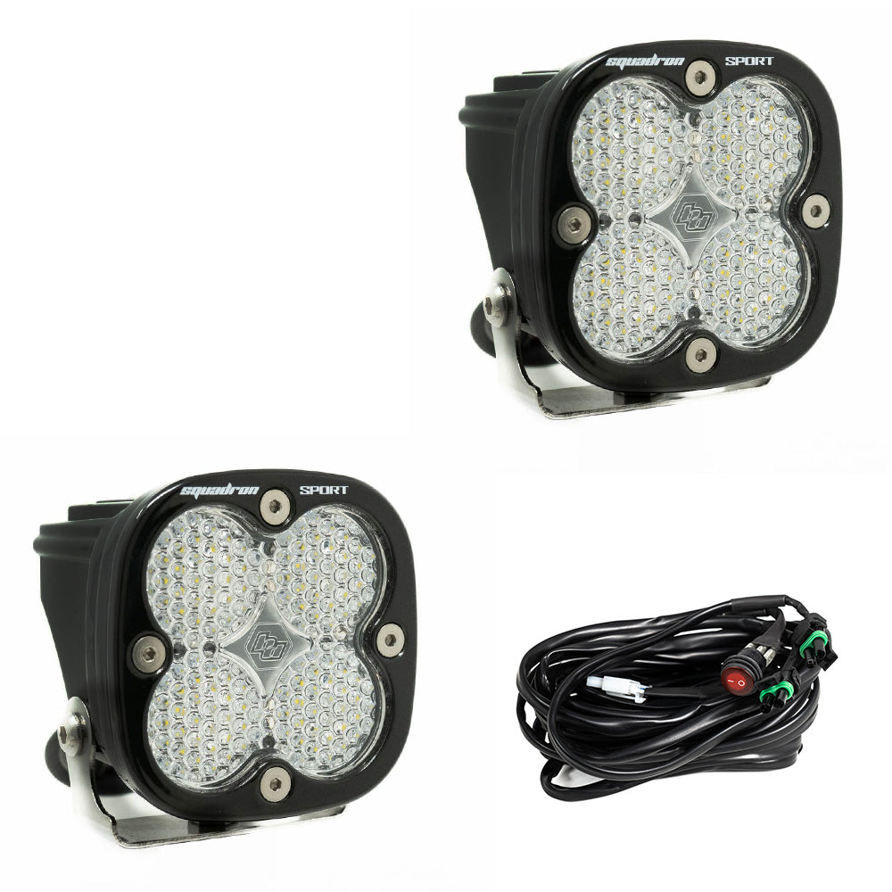 Baja Designs Squadron Sport Series LED Light Pair