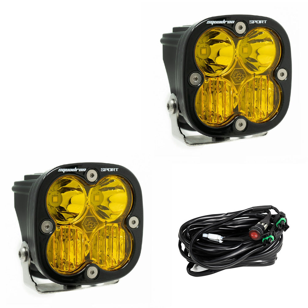 Baja Designs Squadron Sport Series LED Light Pair