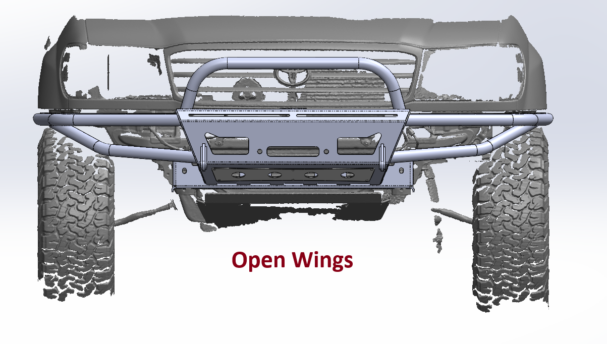 100 Series Land Cruiser Hybrid Front Bumper- DIY Kit