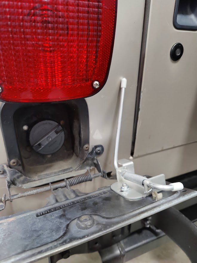 License Plate Caddy (Gas Hatch Latch)