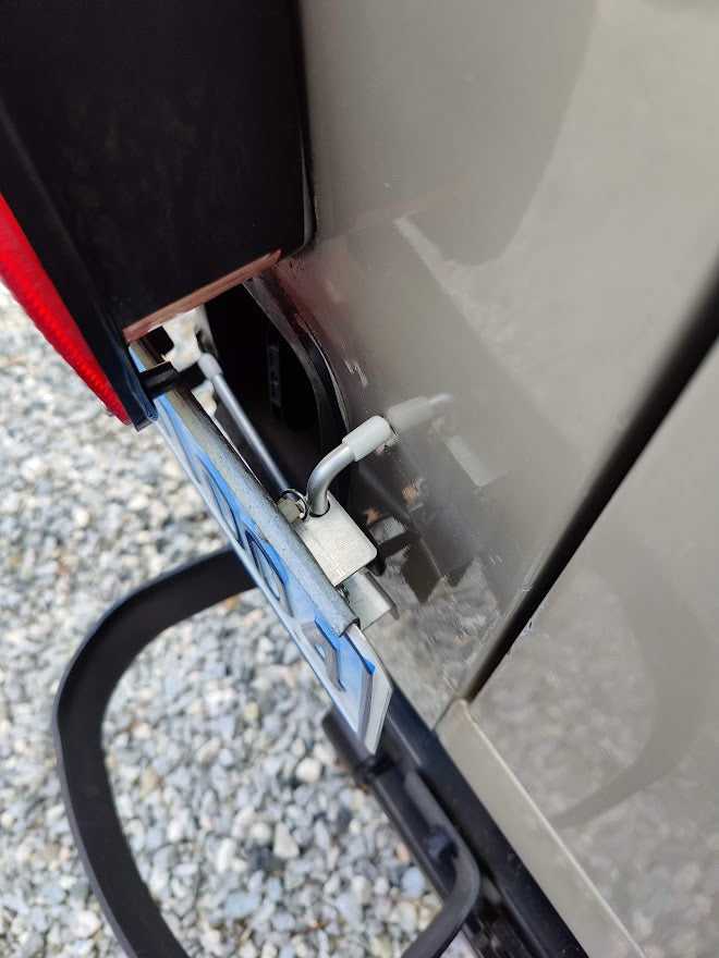 License Plate Caddy (Gas Hatch Latch)