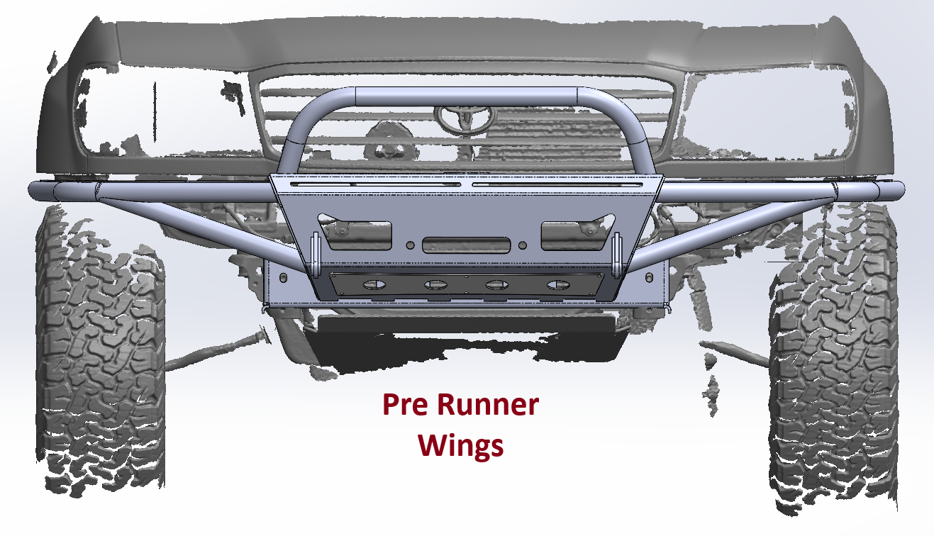 100 Series Land Cruiser Hybrid Front Bumper- DIY Kit