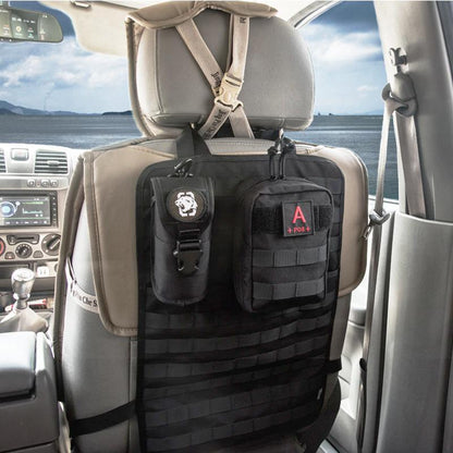 Upgrade Your Ride with Tactical MOLLE Seat Organizer