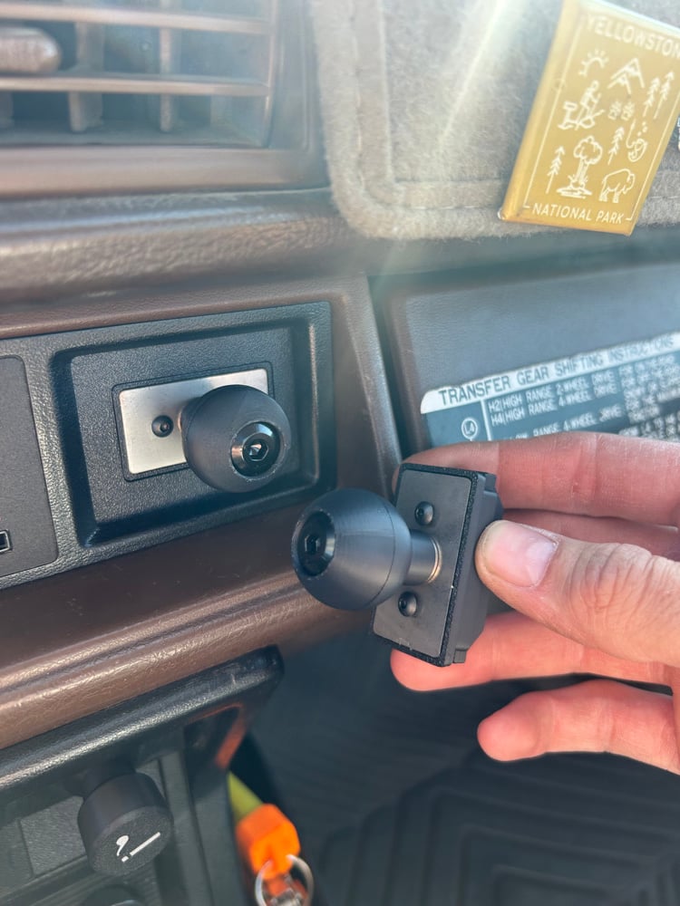 Toyota Switch Blank Ball-Mount Kit