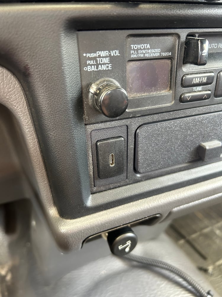Toyota Switch Blank USB C Kit