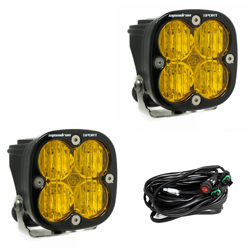 Baja Designs Squadron Sport Series LED Light Pair