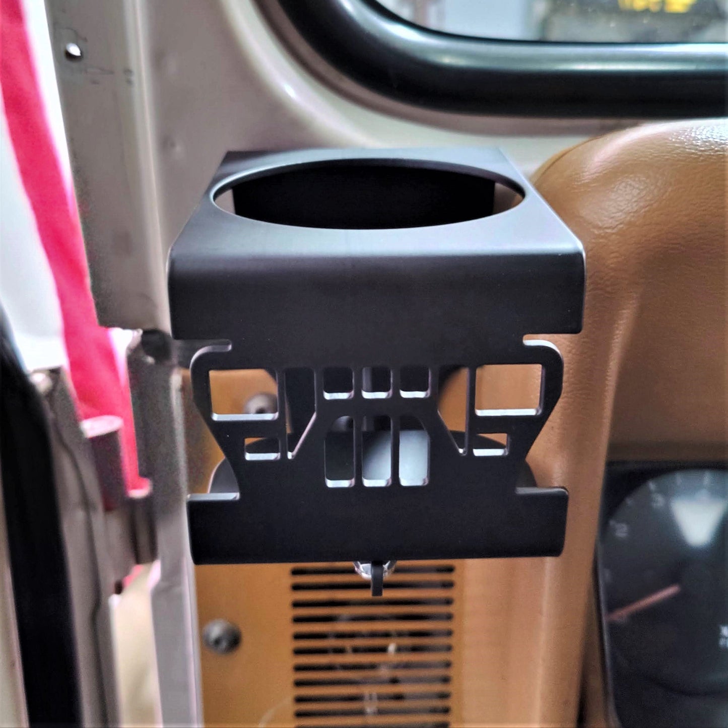 Cup Holder for Jeep Wrangler YJ, Black