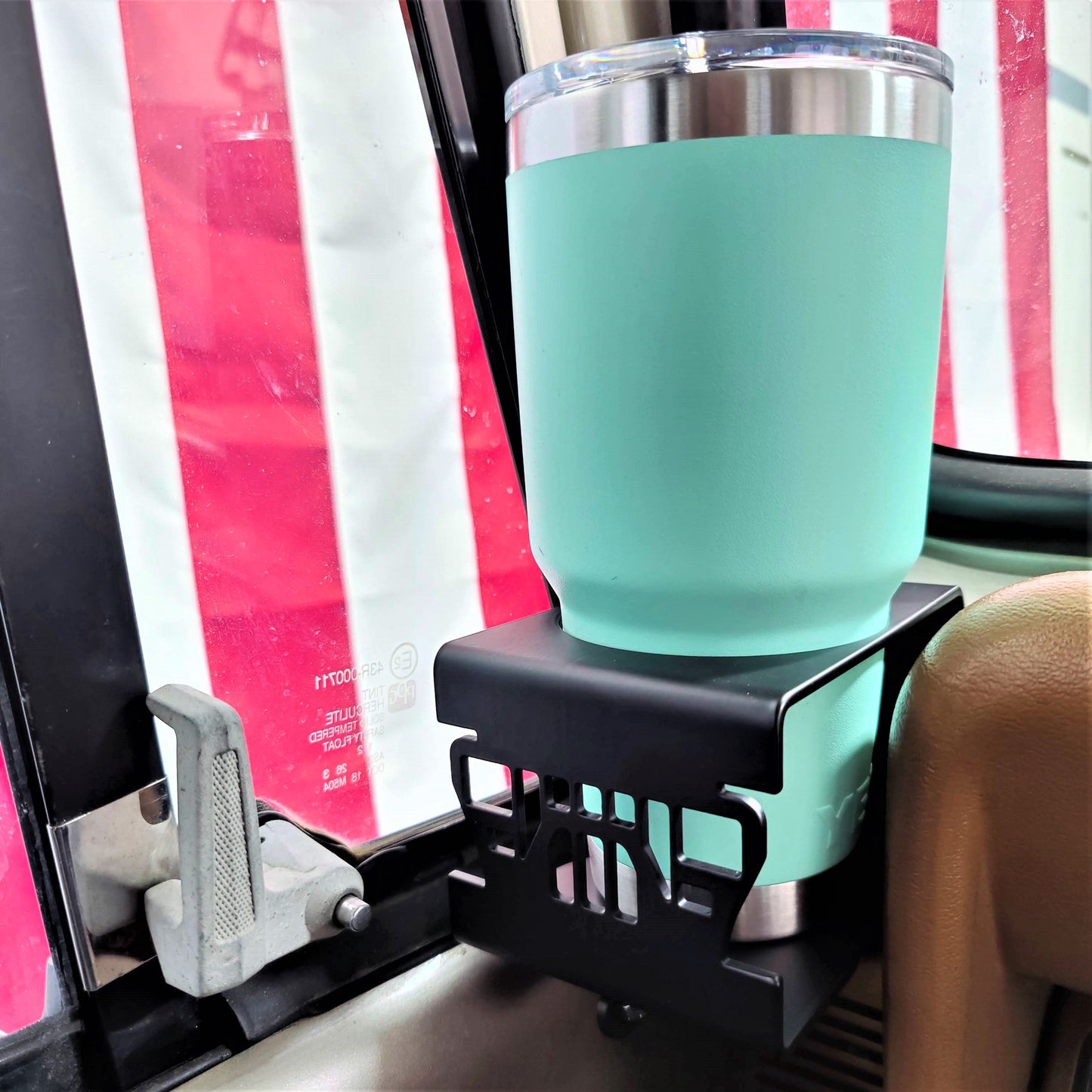 Cup Holder for Jeep Wrangler YJ, Black